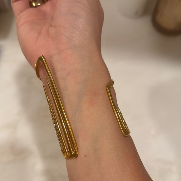 Alexis Bittar Gold Spike Cuff - Picture 3 of 5